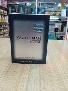 ادکلن مردانه یاچ من نقره ای yacht man metal