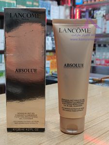 ژل پاک کننده و شوینده Absolue حاوی روغن بادام 125میل لانکوم Lancome